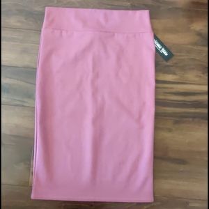 Dusty Rose Bodycon Pencil Skirt